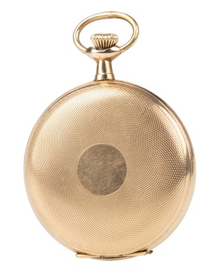Lot 869 - GOLD PLATED FULL HUNTER EROTIC POCKET WATCH