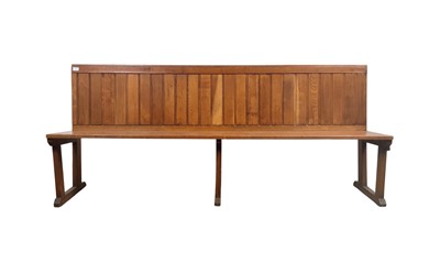 Lot 492 - OAK CHURCH PEW