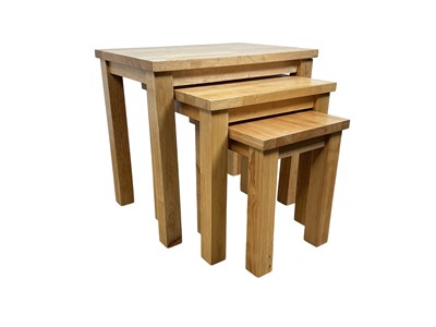 Lot 470 - MODERN NEST OF TABLES