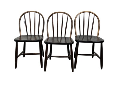 Lot 472 - SET OF SIX KITCHEN CHAIRS