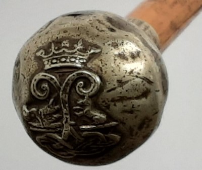 Lot 212 - ARGYLL AND SUTHERLAND HIGHLANDERS SWAGGER STICK