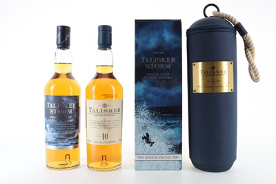 Lot 160 - TALISKER 10 YEAR OLD AND STORM