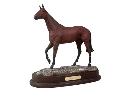 Lot 504 - ROYAL DOULTON FIGURE OF RED RUM