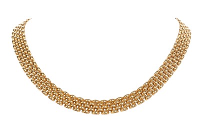 Lot 593 - GOLD NECKLET
