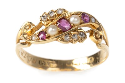 Lot 616 - VICTORIAN DRESS RING