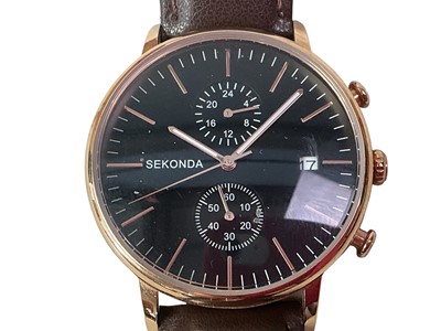 Lot 574 - GROUP OF FASHION WATCHES