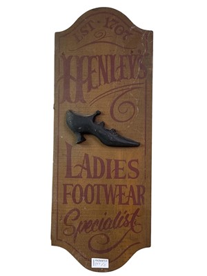 Lot 597 - TWO REPLICA VINTAGE SIGNS