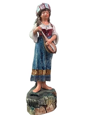 Lot 617 - THREE ROYAL WORCESTER AND OTHER CERAMIC FIGURES