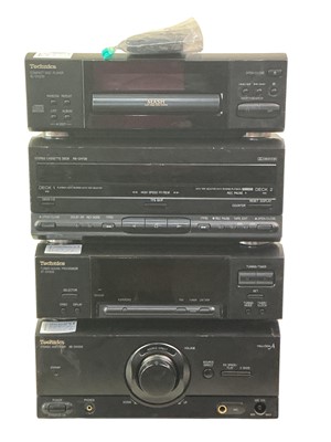 Lot 627 - VINTAGE TECHNICS STACKING HI-FI SYSTEM