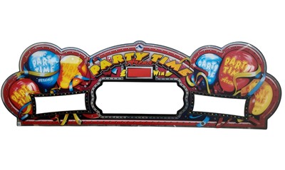 Lot 653 - LARGE PLEXIGLAS AMUSEMENT SIGN