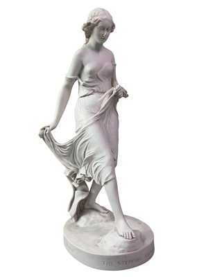 Lot 672 - AFTER EDWARD WYON, PARIAN WARE FIGURE