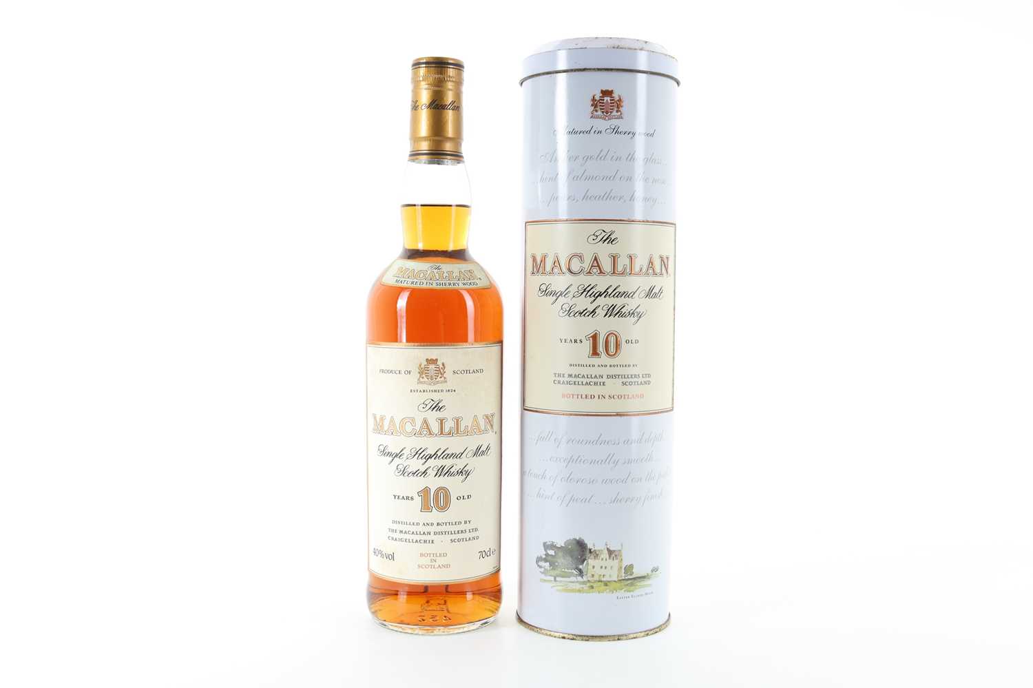 Lot 18 - MACALLAN 10 YEAR OLD 1990S