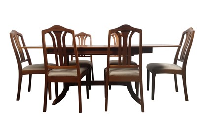 Lot 328 - NATHAN SHADES EXTENDING DINING TABLE