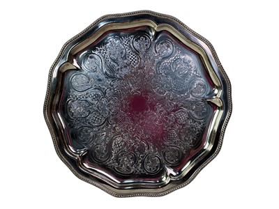 Lot 58 - CANTEEN OF PLATED FLAT WARE