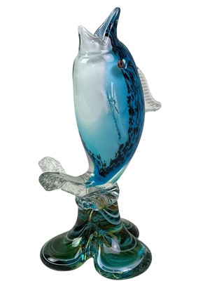 Lot 41 - MURANO GLASS FISH FIGURE