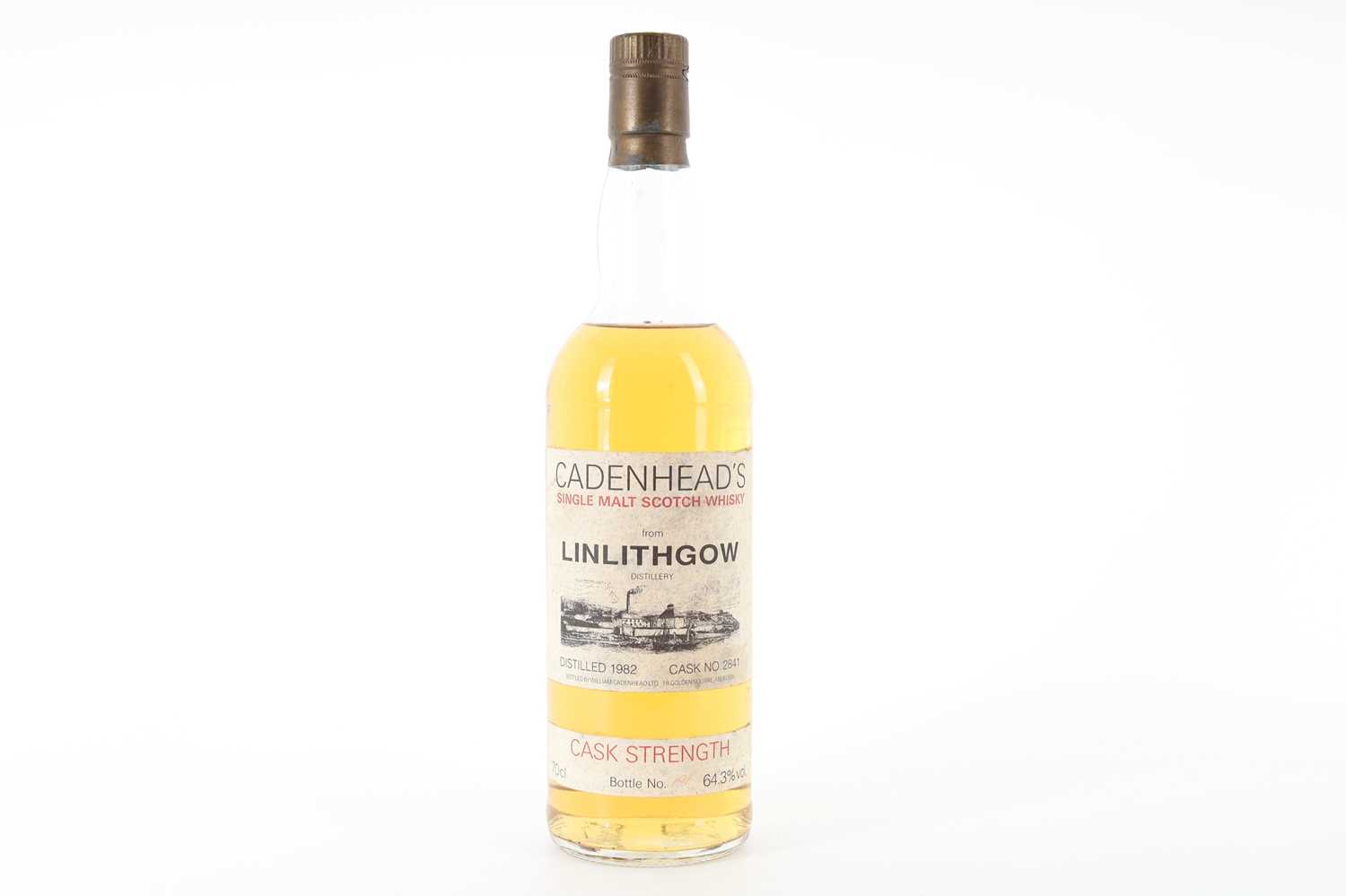 Lot 12 - LINLITHGOW (ST MAGDALENE) 1982 CADENHEAD'S CASK STRENGTH