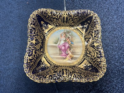 Lot 1308 - ROYAL VIENNA PLATE
