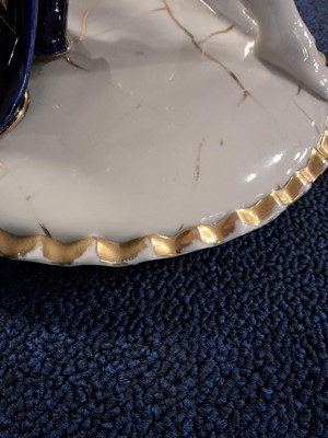 Lot 1310 - ROYAL DUX ART DECO FIGURE GROUP OF TWO DANCERS