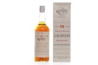 Lot 1276 - LAGAVULIN AGED 12 YEARS WHITE HORSE DISTILLERS...