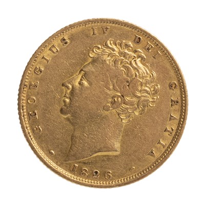Lot 21 - GEORGE IV GOLD SOVEREIGN