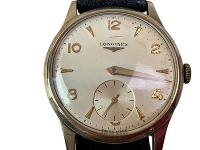 Lot 63 - GENT'S LONGINES AUTOMATIC WRIST WATCH