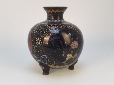 Lot 788 - JAPANESE CLOISONNE VASE