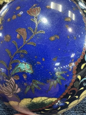 Lot 788 - JAPANESE CLOISONNE VASE