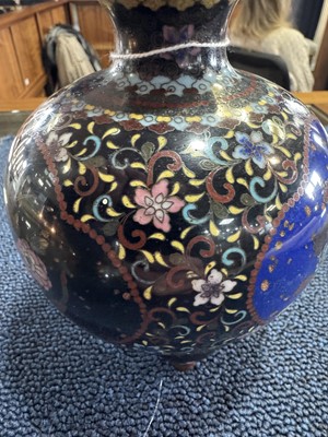 Lot 788 - JAPANESE CLOISONNE VASE