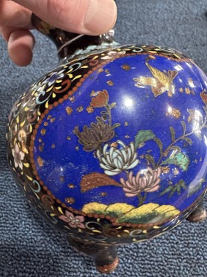 Lot 788 - JAPANESE CLOISONNE VASE