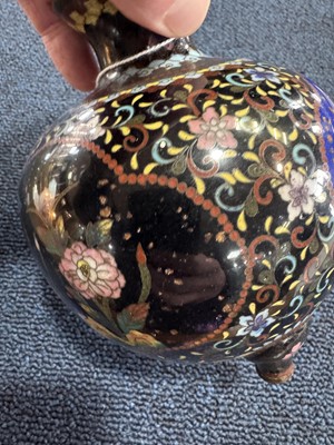 Lot 788 - JAPANESE CLOISONNE VASE
