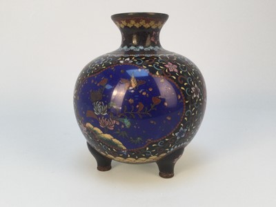 Lot 788 - JAPANESE CLOISONNE VASE