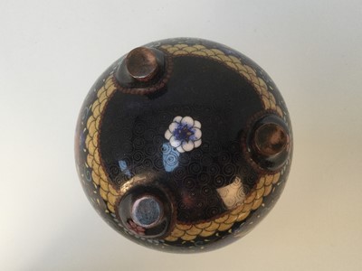 Lot 788 - JAPANESE CLOISONNE VASE