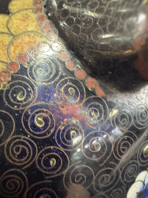 Lot 788 - JAPANESE CLOISONNE VASE