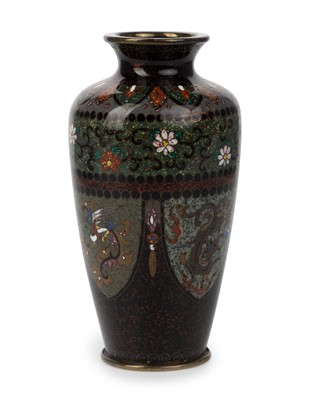 Lot 790 - JAPANESE CLOISONNE VASE
