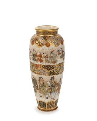 Lot 797 - JAPANESE SATSUMA MINIATURE VASE