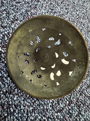 Lot 804 - CHINESE CLOISONNE ENAMEL POT POURRI JAR