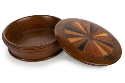 Lot 1474 - TREEN CASKET