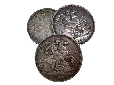 Lot 212 - GEORGE III CROWN