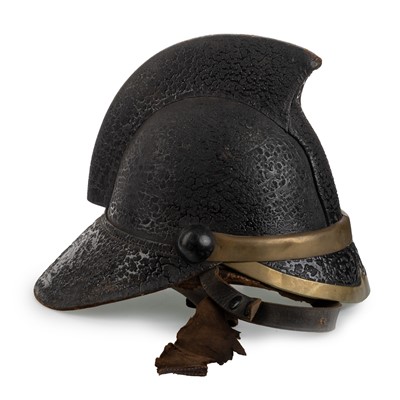 Lot 1509 - VICTORIAN FIREMAN'S HELMET