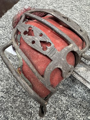 Lot 1176 - SCOTTISH BASKET HILT SWORD