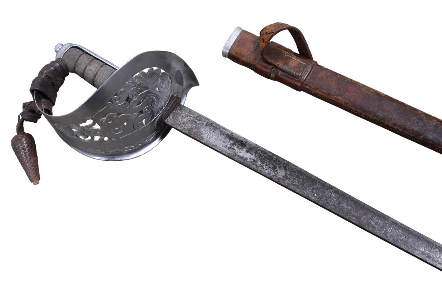 Lot 1180 - BRITISH PATTERN 1897 INFANTRY OFFICERS SWORD