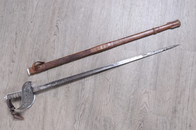 Lot 1180 - BRITISH PATTERN 1897 INFANTRY OFFICERS SWORD