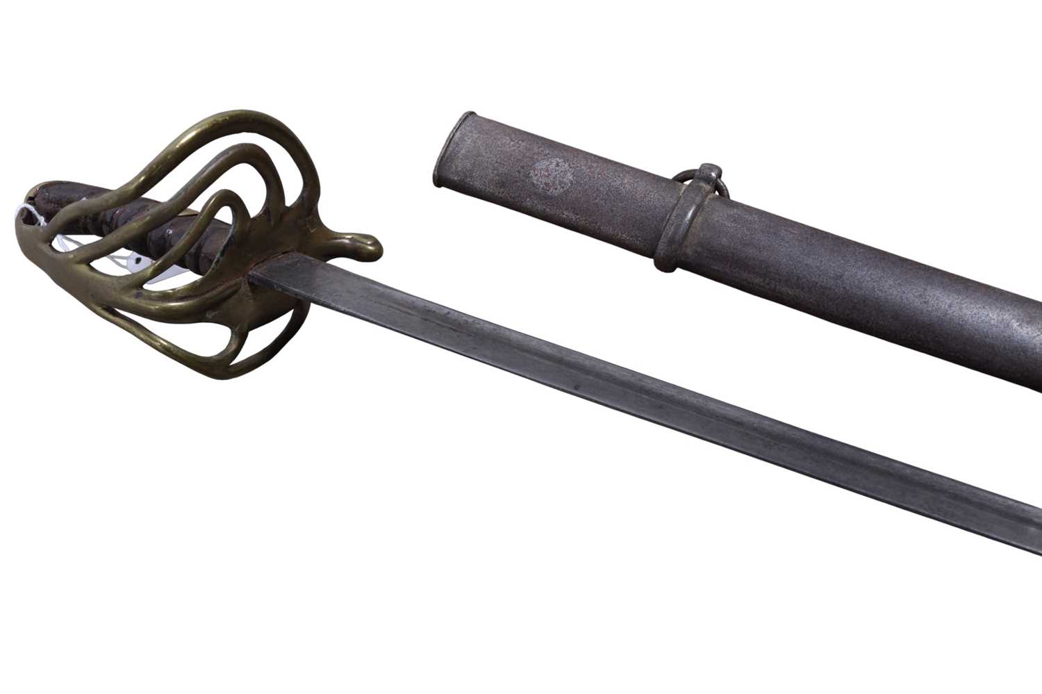 Lot 1185 - FRENCH CAVALRY SWORD