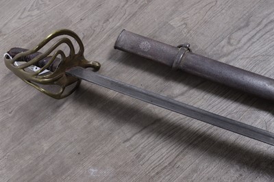 Lot 1185 - FRENCH CAVALRY SWORD