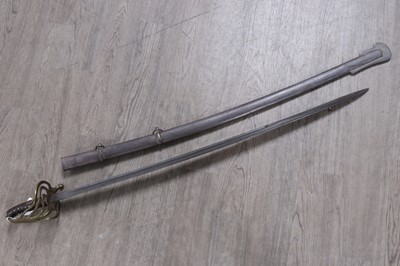 Lot 1185 - FRENCH CAVALRY SWORD