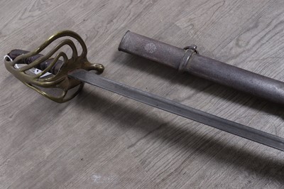 Lot 1185 - FRENCH CAVALRY SWORD