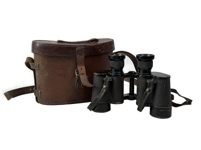 Lot 313 - PAIR OF WWI MILITARY ISSUE FIELD GLASSES