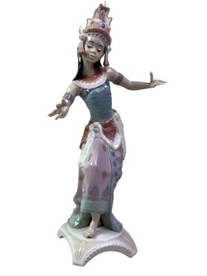Lot 406 - LLADRO FIGURE OF A BALI DANCER