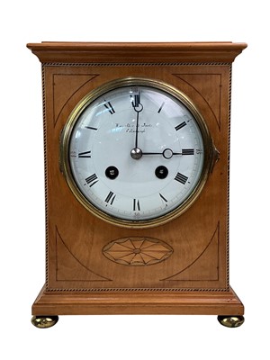 Lot 253 - WALKER & HALL MANTEL CLOCK