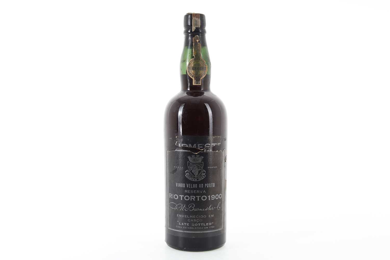 Lot 26 - BURMESTER RIO TORTO RESERVA 1900 LATE BOTTLED VINTAGE